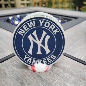New York Yankees Coaster Set - 3D Printed - (Set of 4)